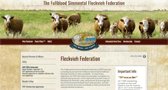 Desktop Screenshot of fleckvieh.com